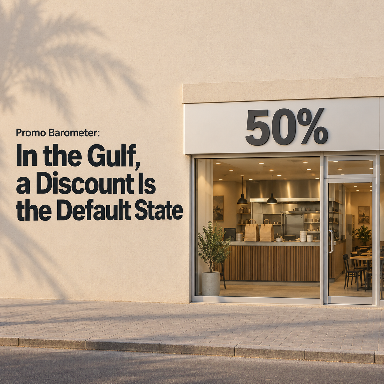 Promo Barometer: In the Gulf, a Discount Is the Default State